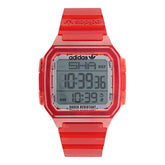 Adidas Red Resin Watch -   -  Adidas.